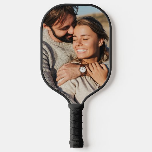 Aangepaste foto Uw eigen 2 Afbeeldingen Dubbelzijd Pickleball Paddle (Voorkant)