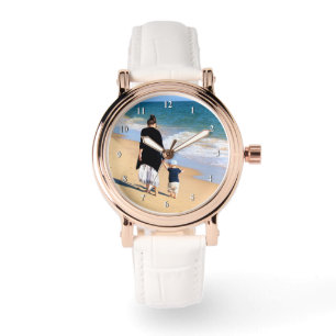 Aangepaste foto - Uw eigen ontwerp - De beste MOM Horloge