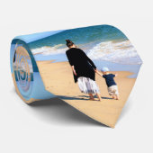 Aangepaste foto - uw eigen ontwerp - het beste MOM Stropdas (Opgerold)