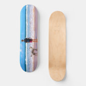 Aangepaste foto - Uw eigen ontwerp - Ik hou van mi Skateboard (Voorkant)