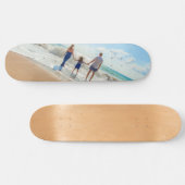 Aangepaste foto - uw eigen ontwerp - reeks skateboard (Horizontaal)