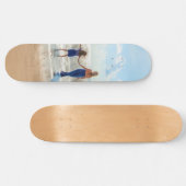 Aangepaste foto - uw eigen ontwerp - reeks skateboard (Horizontaal)