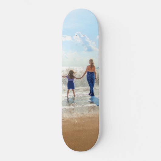 Aangepaste foto - uw eigen ontwerp - reeks skateboard (Voorkant)