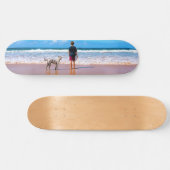 Aangepaste foto - Uw ontwerp - Ik hou van mijn hui Skateboard (Horizontaal)