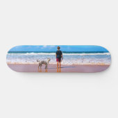 Aangepaste foto - Uw ontwerp - Ik hou van mijn hui Skateboard (Horizontaal)