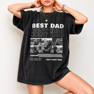 Aangepaste foto Vader verjaardag 90s stijl voor ec T-shirt
