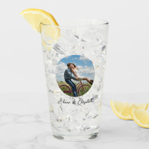 Aangepaste foto Valentijnse Couple Gift Love Mode Glas