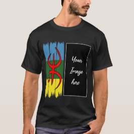 Aangepaste foto van Amazigh vlag | Creëer Uw eigen T-shirt