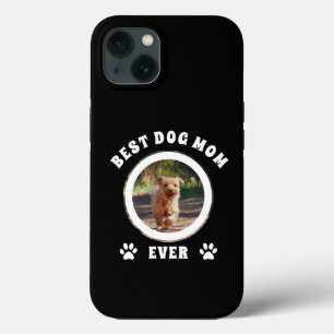 Aangepaste foto van beste hond Mam ooit iPhone 13 Hoesje