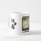 Aangepaste foto van beste hond van de wereld Aange Koffiemok (Voorkant links)