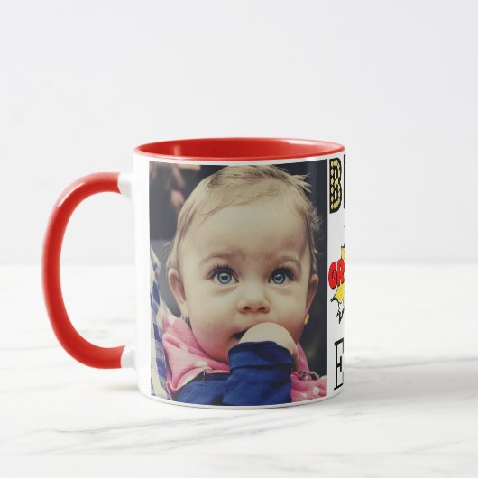 Aangepaste foto van beste opa mok (Links)