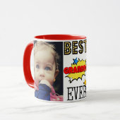 Aangepaste foto van beste opa mok (Voorkant links)