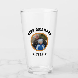 Aangepaste foto van beste opa ooit op maat glas