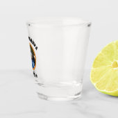 Aangepaste foto van beste opa ooit op maat shot glas (Rechts)