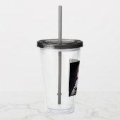 Aangepaste foto van beste Pa ooit - Modern Acryl Drinkbeker (Rechts)