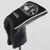 Aangepaste foto van beste vader op foto van pot golfheadcover (3/4 voorkant)