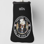 Aangepaste foto van beste vader op foto van pot golfheadcover (Draai 90)