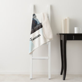 Aangepaste foto van beste vrienden voor ooit sherpa deken