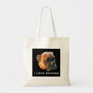 Aangepaste foto van Boxer Dog Pet Tote Bag