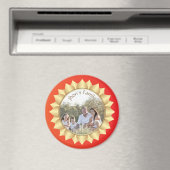 Aangepaste foto van Circle Magnet Magneet (Insitu (Vaatwasser))