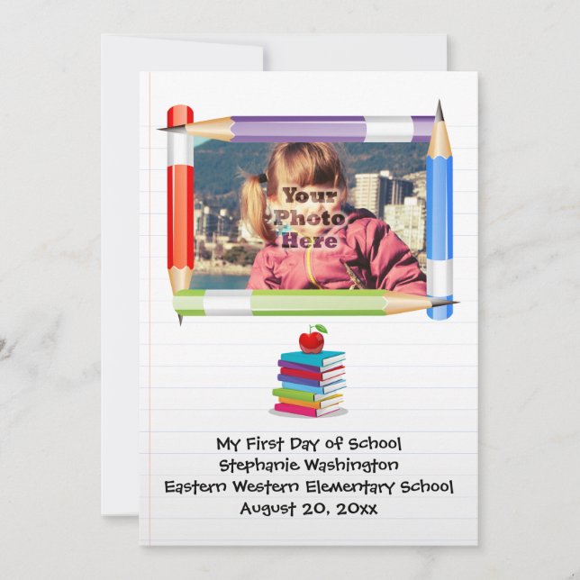 Aangepaste foto van de Kinder Kinderschool (Voorkant)