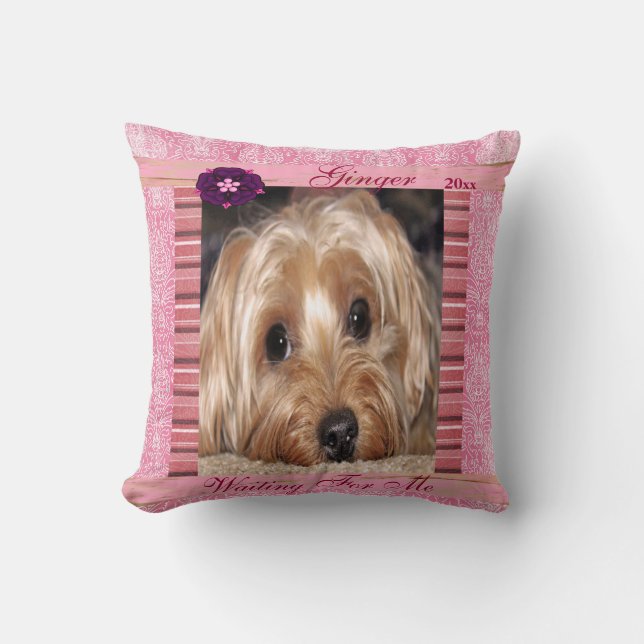 Aangepaste foto van Dog Kussen (Voorkant)
