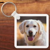 Aangepaste foto van Dog Pet Sleutelhanger (Voorkant)