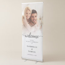 Aangepaste foto van Elegant Weddenschap Welkom