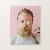 Aangepaste foto van Fun Persoonlijk gezicht Legpuzzel (Verticaal)