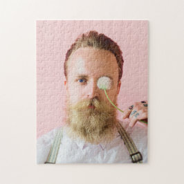 Aangepaste foto van Fun Persoonlijk gezicht Legpuzzel