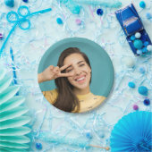 Aangepaste foto van Fun Persoonlijk gezicht  Papieren Bordje (Feest)