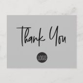 Aangepaste foto van het team voor klantwaardering briefkaart (Voorkant)