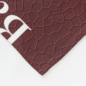 Aangepaste foto van Hondenliefhebber Fleece Deken (Hoek)