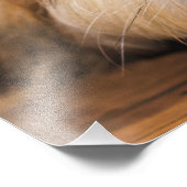 Aangepaste foto van je hond van een huisdier afdruk (Hoek)