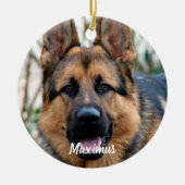 Aangepaste foto van Memorial Rainbow Bridge Keramisch Ornament (Voorkant)