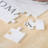 Aangepaste foto van oma  legpuzzel (Zijkant)