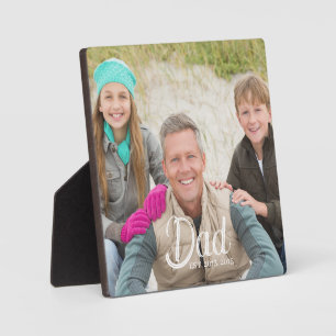 Aangepaste Foto van Papa Geword Fotoplaat