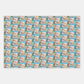 Aangepaste foto van Pet Dog Cute Inpakpapier Vel (Voorkant)