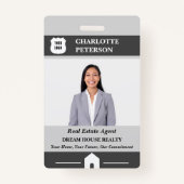 Aangepaste foto Vastgoednaam Badge (Voorkant)