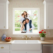 Aangepaste foto-vensterweergave raamsticker