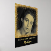 Aangepaste foto verjaardag folie afdrukken (Laagn)