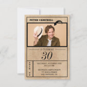 Aangepaste foto verjaardag kaart (Voorkant)