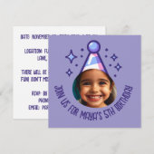 Aangepaste Foto Verjaardag Party Pet Kaart (Voorkant / Achterkant)