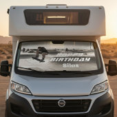 Aangepaste foto Verjaardag Venster Cling Raamsticker