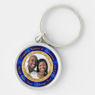 Aangepaste FOTO Verloving Cadeaus voor bruid en br Sleutelhanger