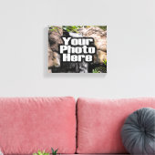 Aangepaste foto verpakt canvas (Insitu (Woonkamer))