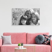 Aangepaste foto verpakt canvas | MOEDERDAG (Insitu (Woonkamer))