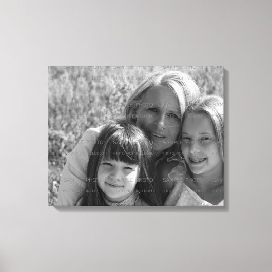 Aangepaste foto verpakt canvas | MOEDERDAG Afdruk (Voorkant)