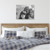 Aangepaste foto verpakt canvas | MOEDERDAG Afdruk (Insitu (Slaapkamer))