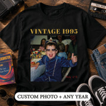 Aangepaste foto vintage 1995 verjaardag